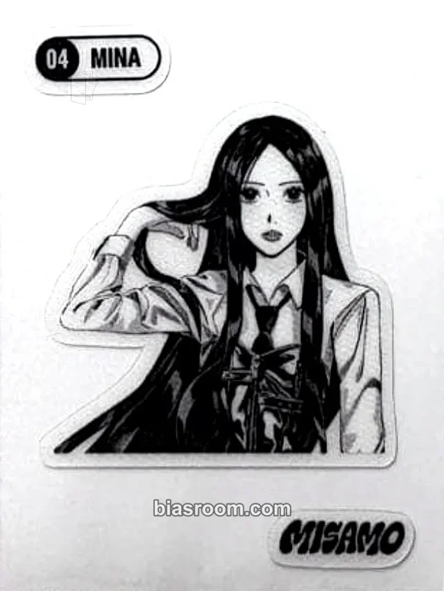 Mina TWICE MISAMO 3rd Anniversary POPUP STORE CCC: Classy-Cute-Cool K-pop photocard