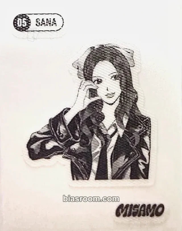 Sana TWICE MISAMO 3rd Anniversary POPUP STORE CCC: Classy-Cute-Cool K-pop photocard