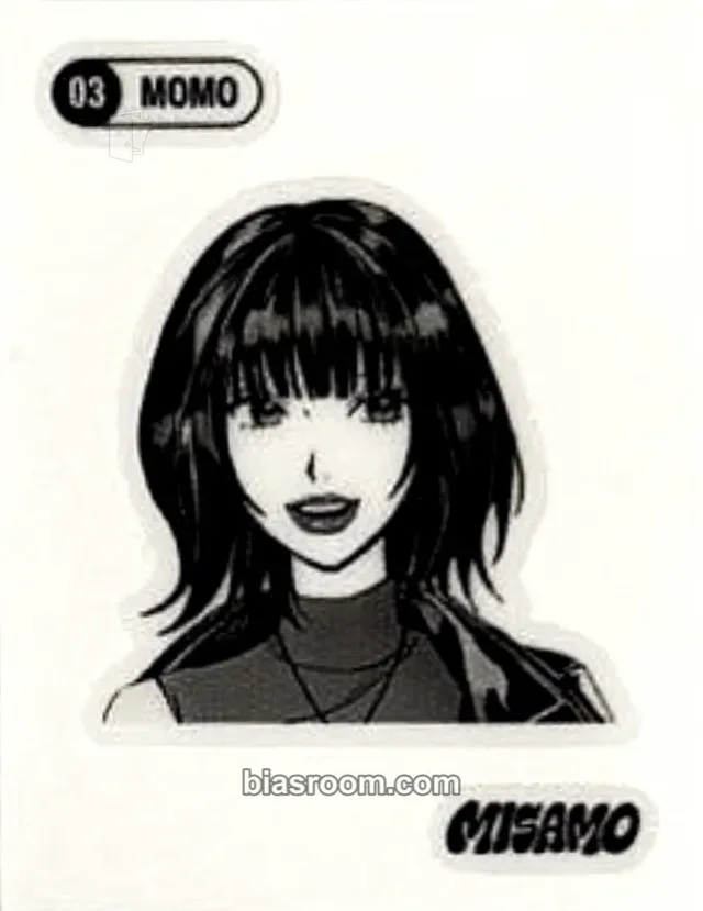 Momo TWICE MISAMO 3rd Anniversary POPUP STORE CCC: Classy-Cute-Cool K-pop photocard
