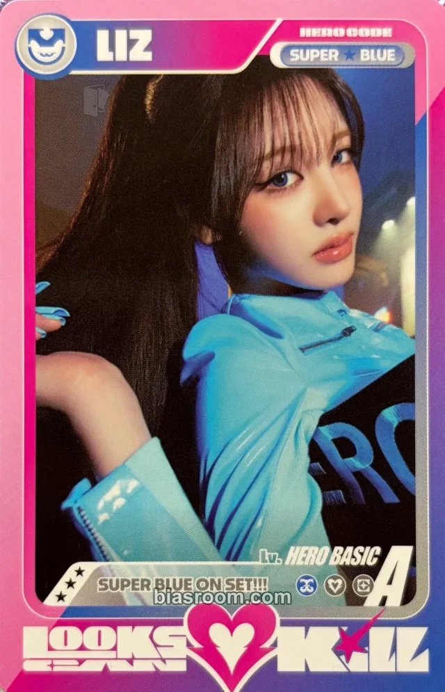 Liz IVE Looks Can Kill K-pop photocard