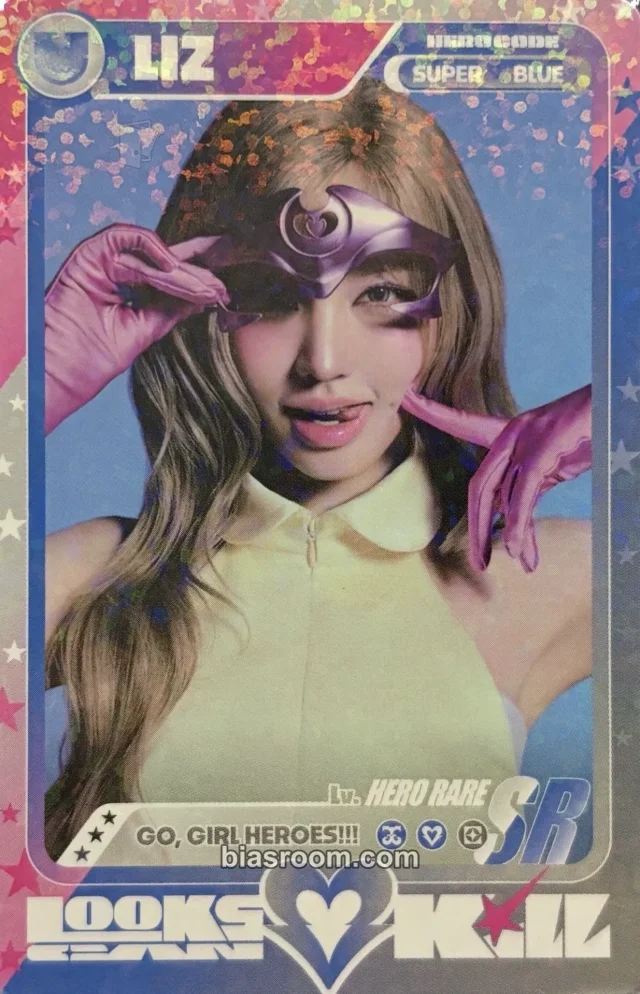 Liz IVE Looks Can Kill K-pop photocard