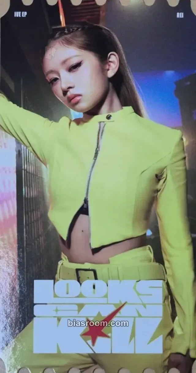 Photocard K-pop Rei IVE Looks Can Kill