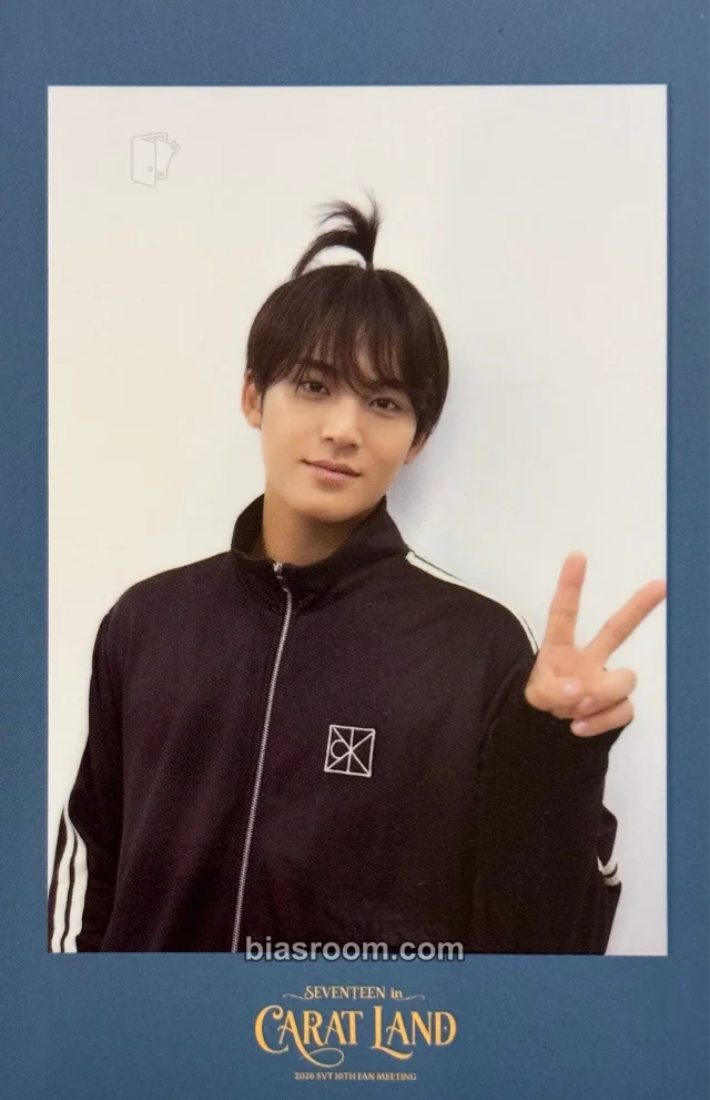 Mingyu SEVENTEEN 2026 SVT 10TH FAN MEETING <SEVENTEEN in CARAT LAND> MEMORY BOOK - Digicode K-pop photocard