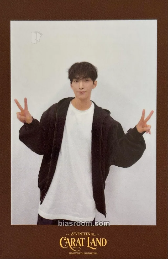 DK SEVENTEEN 2026 SVT 10TH FAN MEETING <SEVENTEEN in CARAT LAND> MEMORY BOOK - Digicode K-pop photocard
