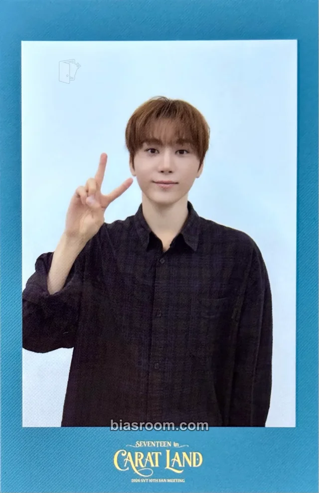 Seungkwan SEVENTEEN 2026 SVT 10TH FAN MEETING <SEVENTEEN in CARAT LAND> MEMORY BOOK - Digicode K-pop photocard