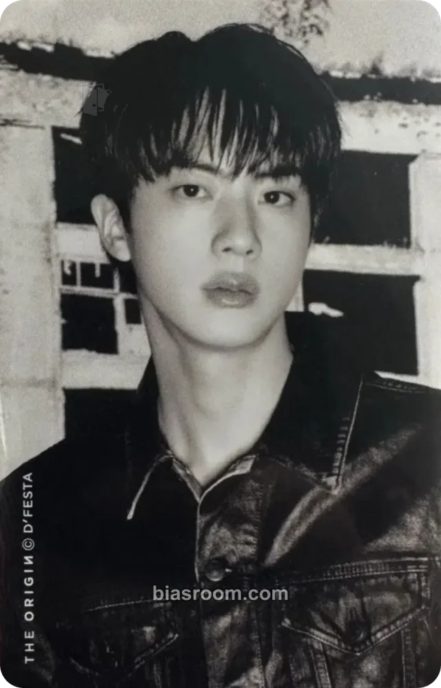 Photocard K-pop Jin BTS D‘FESTA The Origin