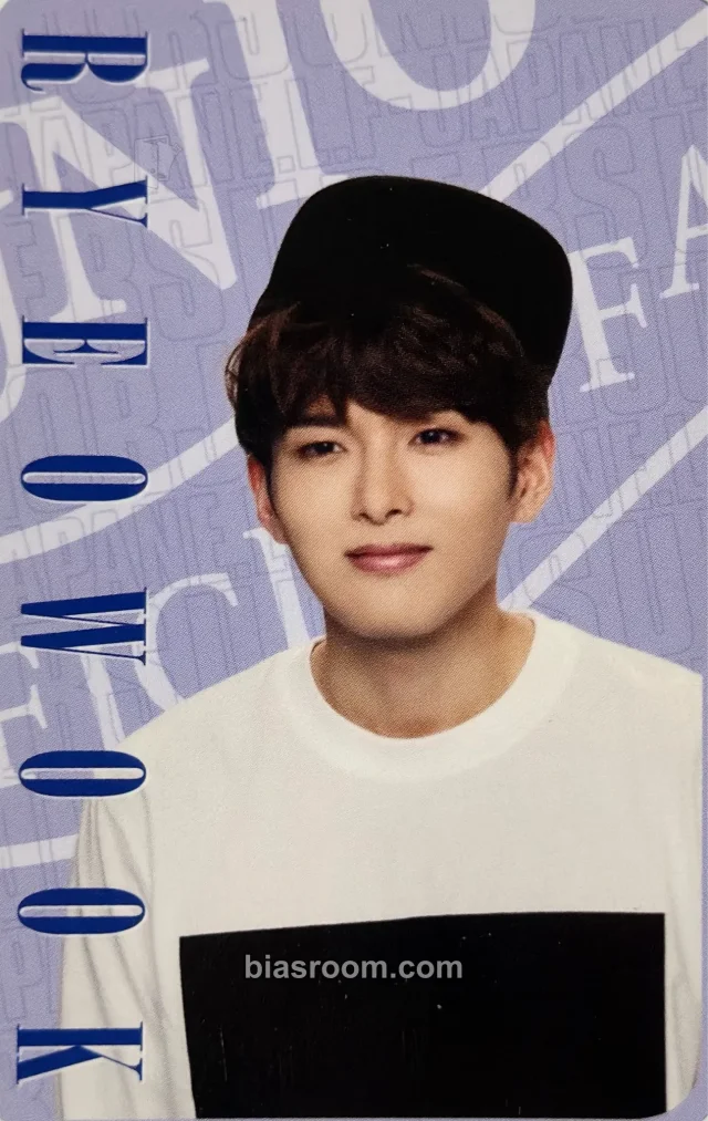 Ryeowook SUPER JUNIOR E.L.F Japan Official Fanclub K-pop photocard