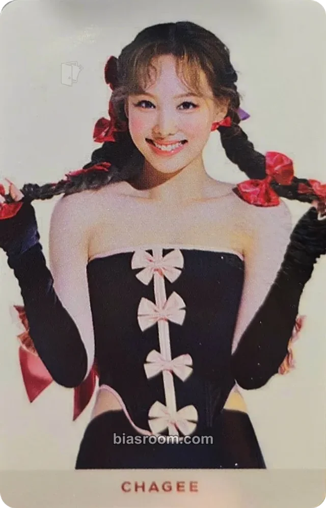 Nayeon TWICE CHAGEE PH x NAYEON K-pop photocard