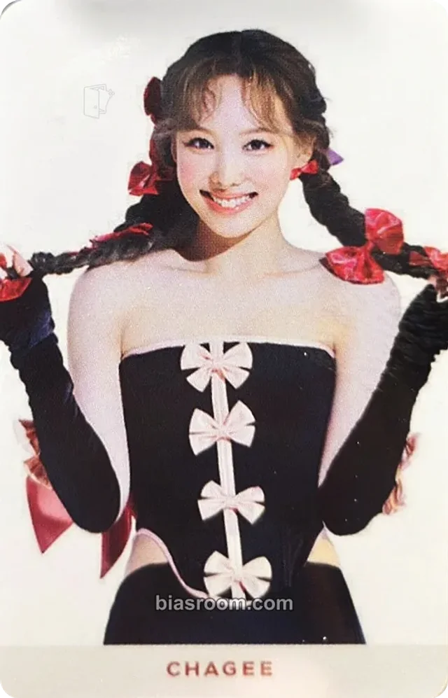 Nayeon TWICE CHAGEE PH x NAYEON K-pop Photocard