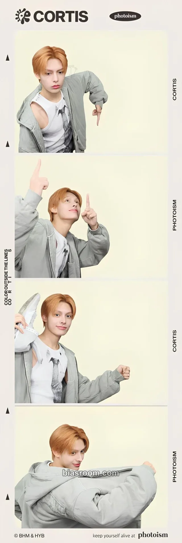 James CORTIS Photoism x Cortis K-pop photocard