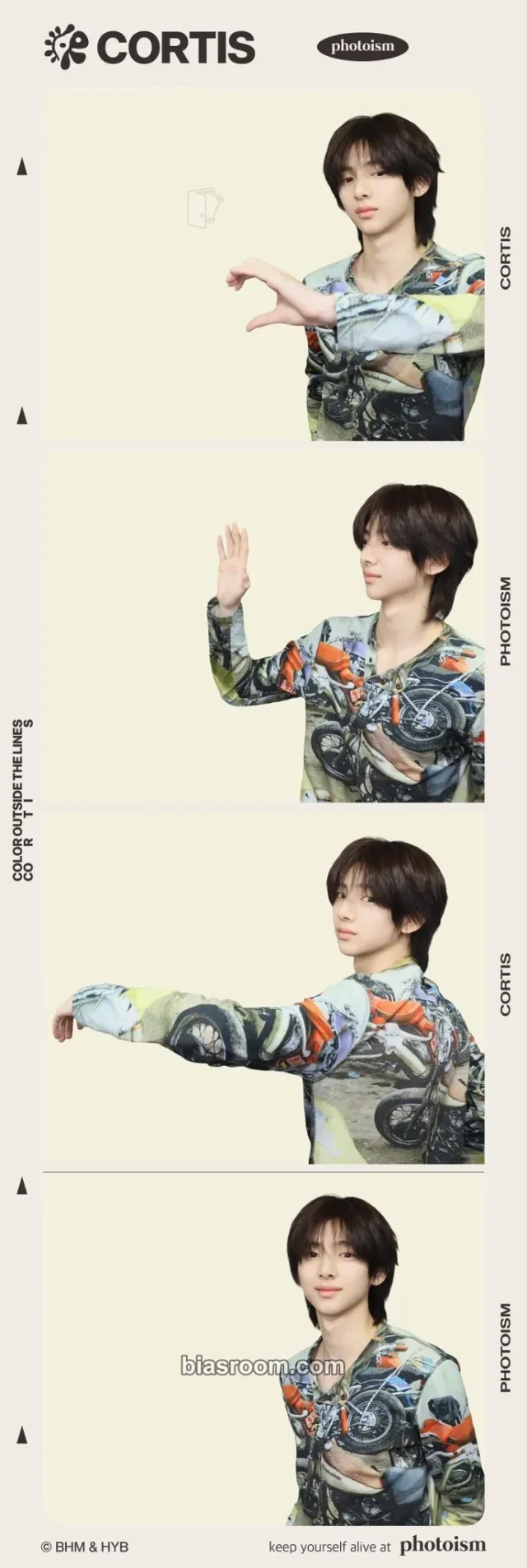 Juhoon CORTIS Photoism x Cortis K-pop photocard