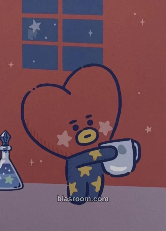 Photocard K-pop V BTS BT21