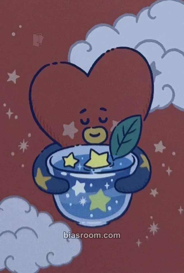 Photocard K-pop V BTS BT21
