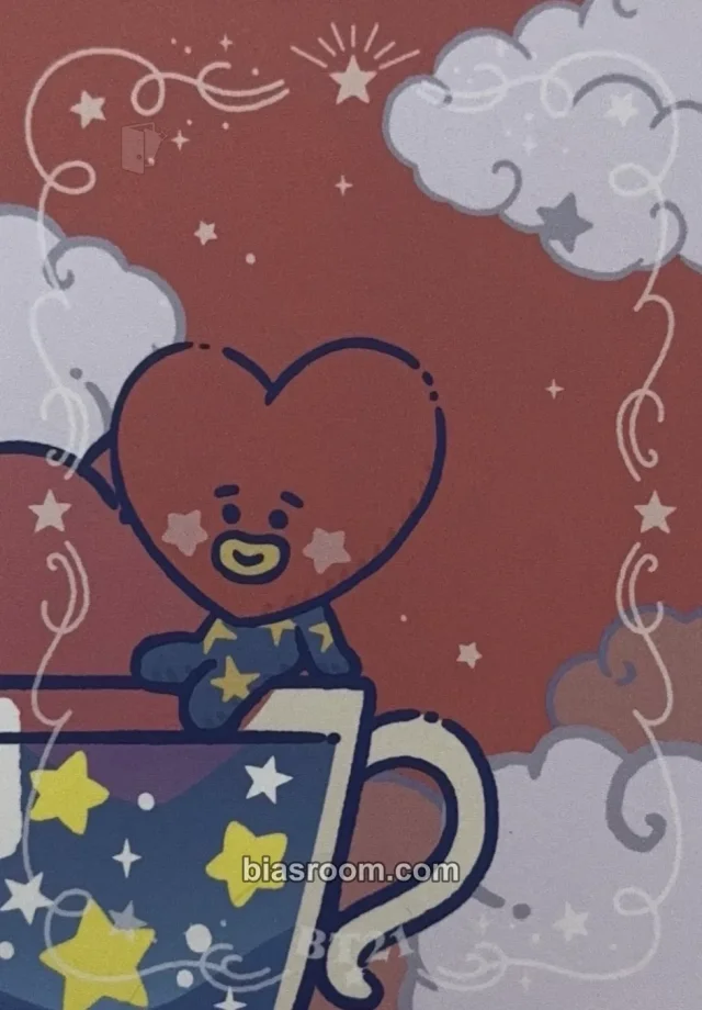 Photocard K-pop V BTS BT21