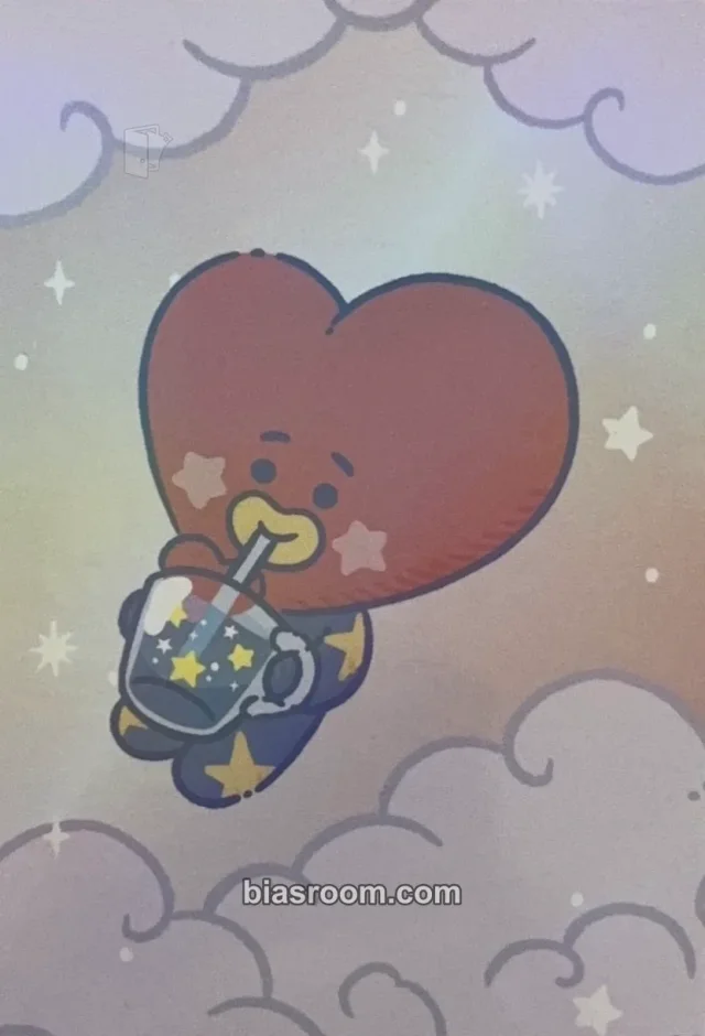 Photocard K-pop V BTS BT21