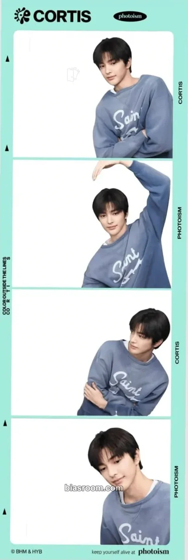 Keonho CORTIS Photoism x Cortis K-pop Photocard