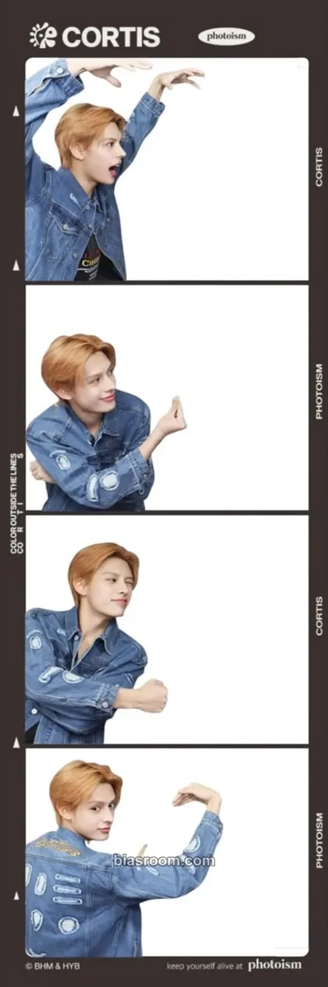 Photocard K-pop di James CORTIS Photoism x Cortis