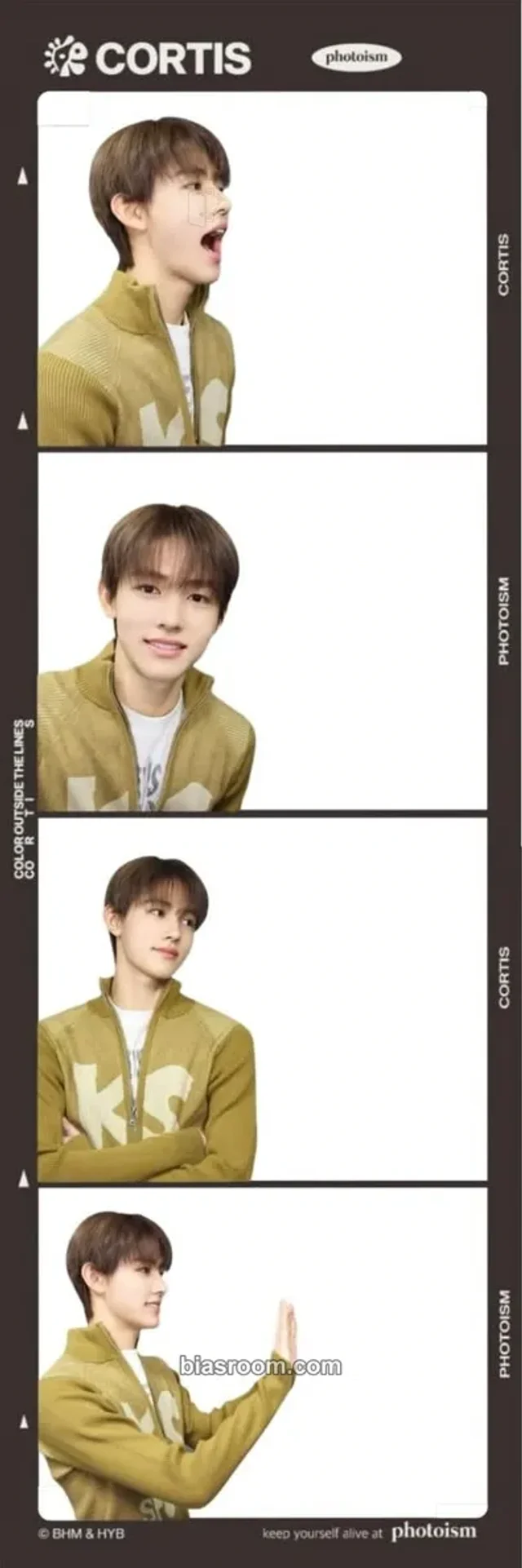 Seonghyeon CORTIS Photoism x Cortis K-pop Photocard