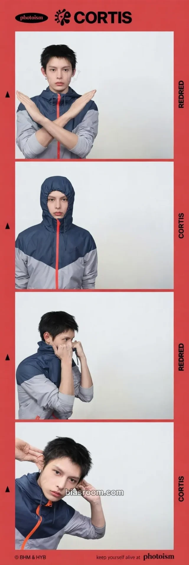 Photocard K-pop di James CORTIS Photoism x Cortis