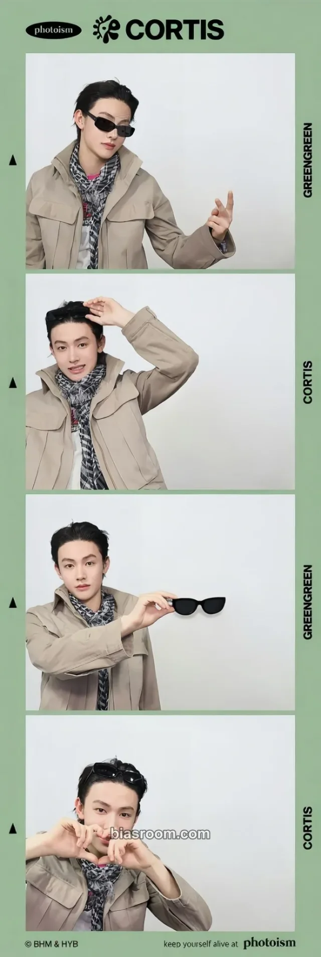 Seonghyeon CORTIS GREENGREEN K-pop Photocard