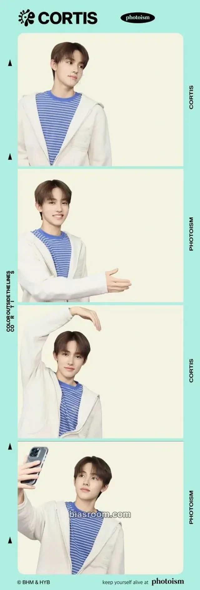 Seonghyeon CORTIS Photoism x Cortis K-pop Photocard