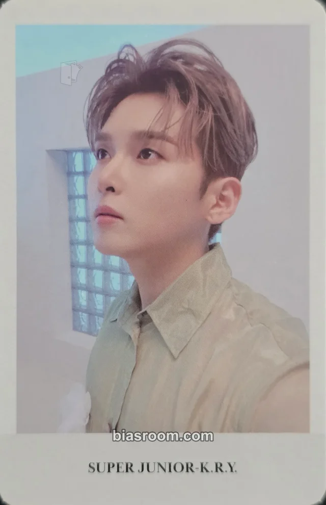 Ryeowook SUPER JUNIOR When We Were Us (K.R.Y. Unit) K-pop photocard