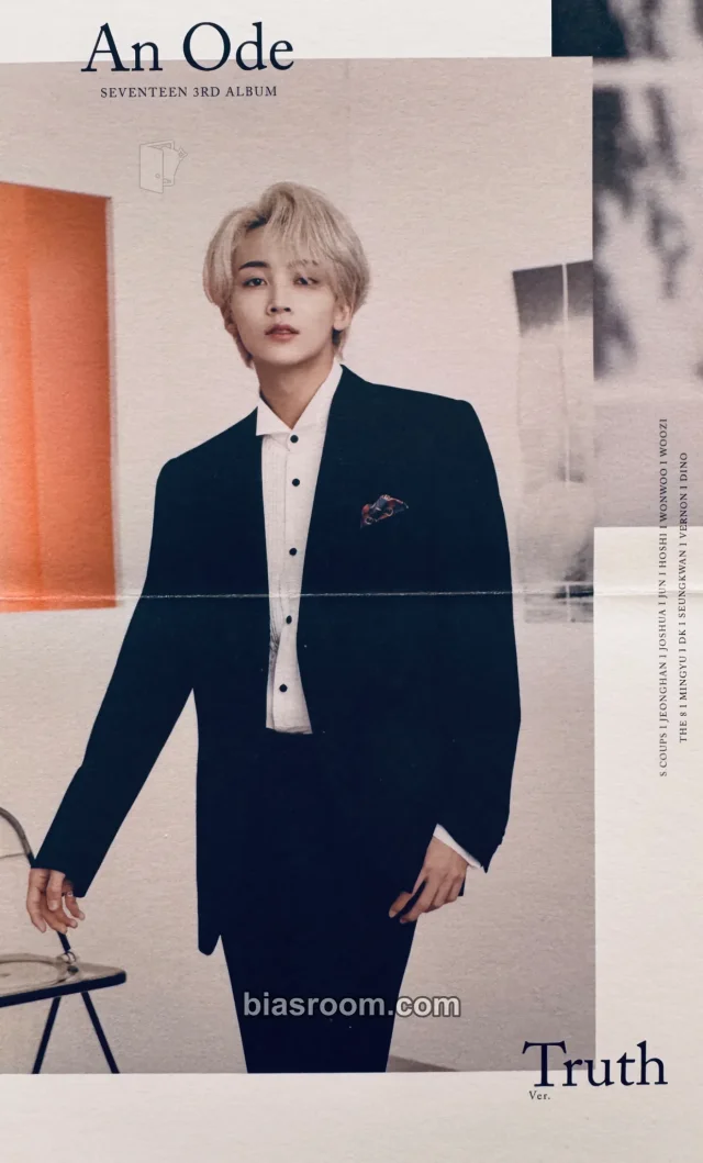 Jeonghan SEVENTEEN An Ode K-pop photocard
