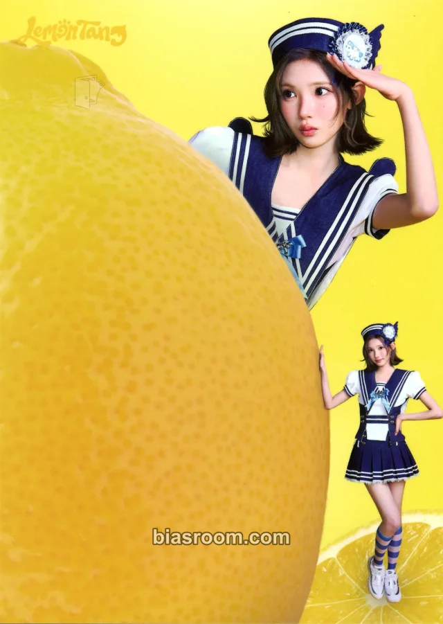 Jiwoo Hearts2Hearts Lemon Tang K-pop photocard
