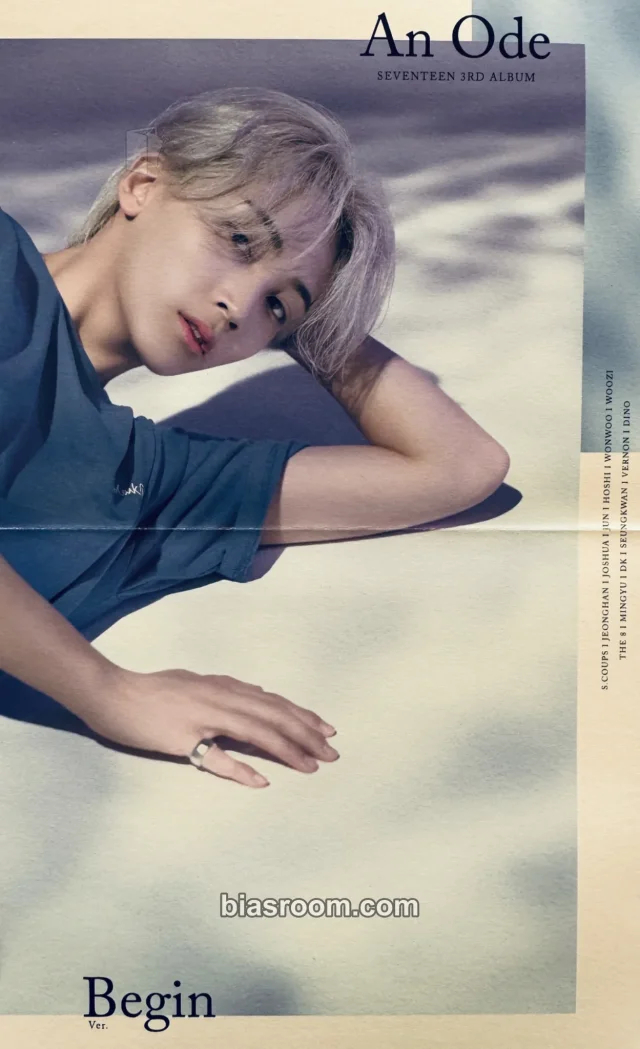 Jeonghan SEVENTEEN An Ode K-pop photocard