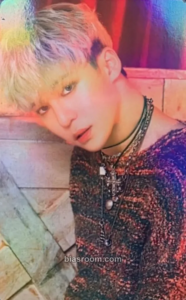 Photocard K-pop de Yunho ATEEZ Higher Timepiece × ATEEZ