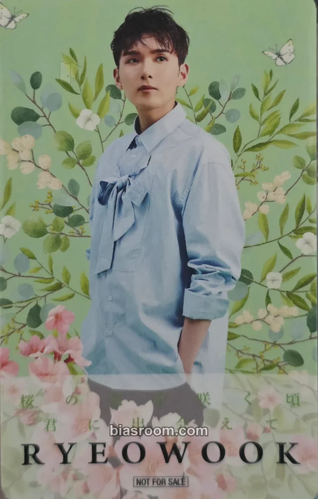 Ryeowook SUPER JUNIOR Sakurano Hanaga Sakukoro (Ryeowook Solo) K-pop photocard