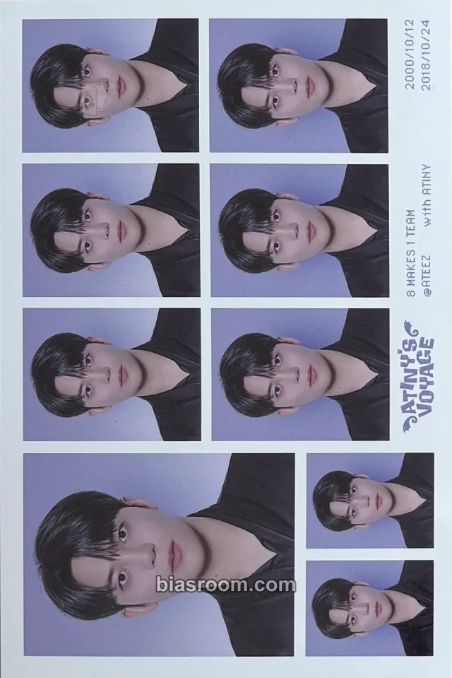 Photocard K-pop Jongho ATEEZ 2026 Fanmeeting - Atiny's Voyage: Tiny Mystery