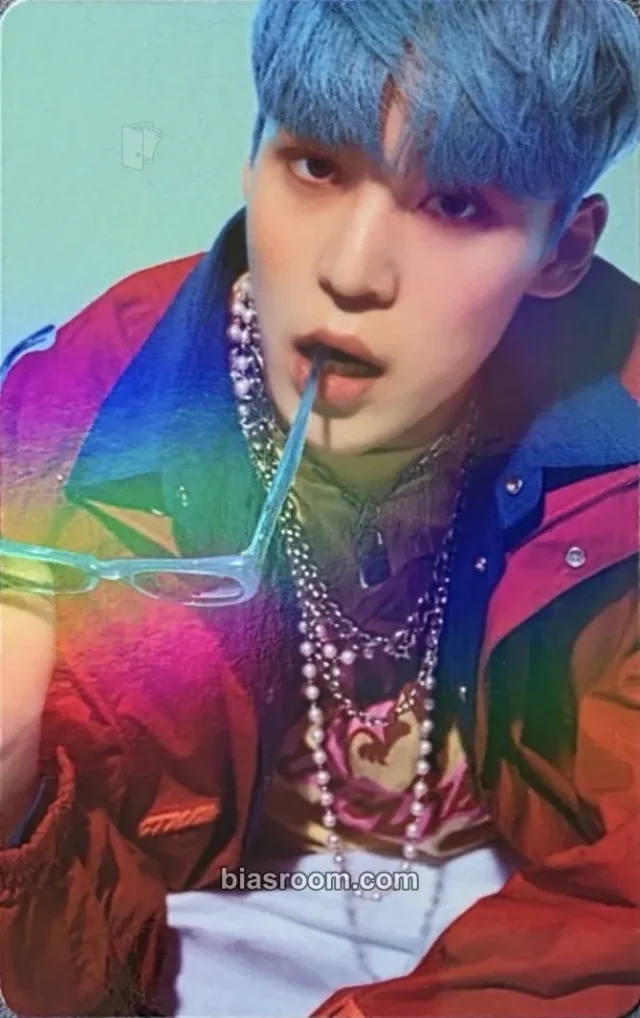 Photocard K-pop de Yunho ATEEZ Higher Timepiece × ATEEZ