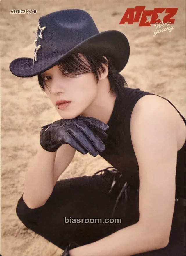 Wooyoung ATEEZ MIIMCA × ATEEZ K-pop photocard