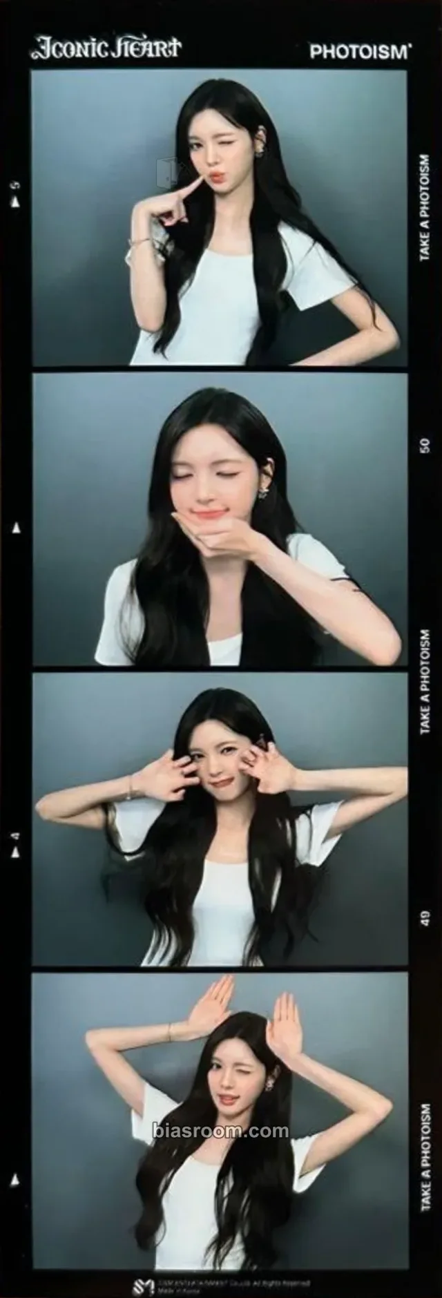 Photocard K-pop Yuha Hearts2Hearts PHOTOISM