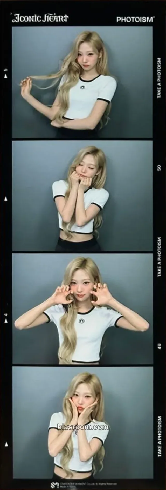 Photocard K-pop Stella Hearts2Hearts PHOTOISM