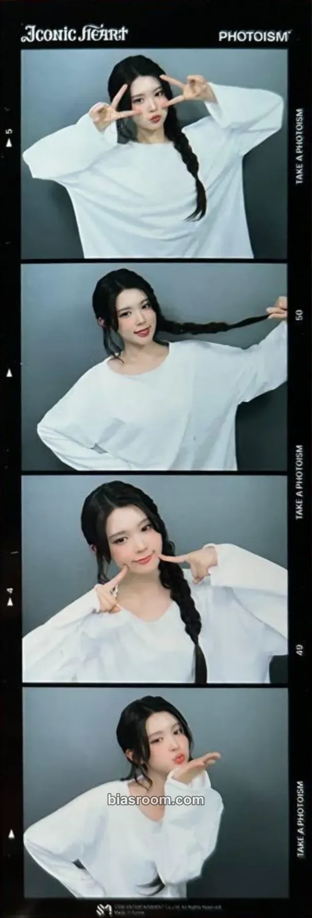 Photocard K-pop A-na Hearts2Hearts PHOTOISM