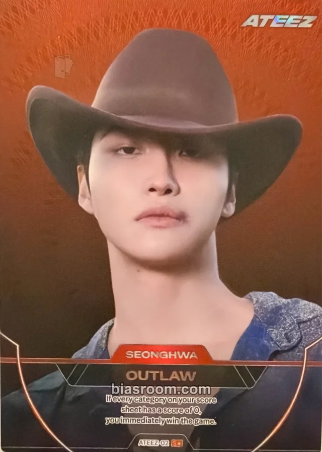 Seonghwa ATEEZ MIIMCA × ATEEZ K-pop photocard