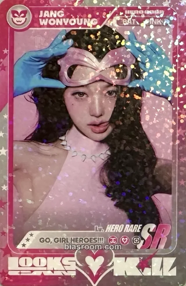 Wonyoung IVE Looks Can Kill K-pop Photocard