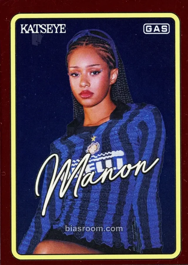 Manon KATSEYE GAS Trading Cards K-pop photocard
