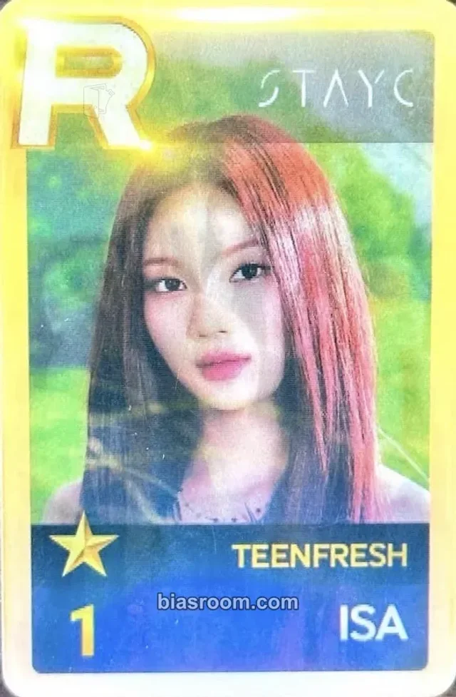 Isa STAYC TEENFRESH World Tour K-pop photocard