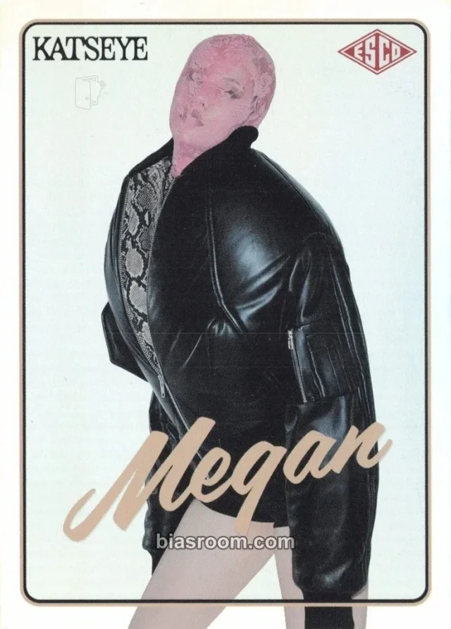 Megan KATSEYE ESCO “WILD” Trading Cards K-pop photocard