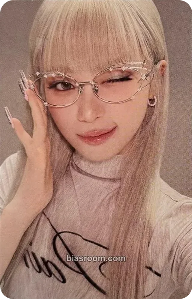 Kim Chaewon LE SSERAFIM Made My Night K-pop photocard