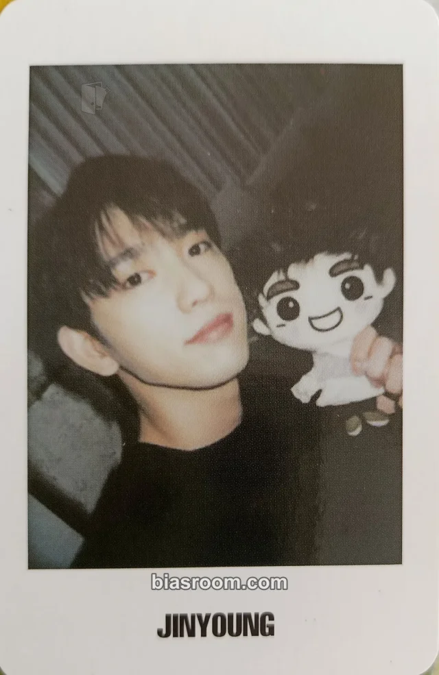 Jinyoung GOT7 Gotoon Doll & Baby Figure - Flight Log: Arrival K-pop photocard