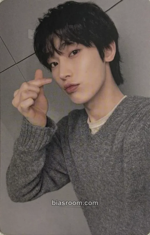 Photocard K-pop de Sunoo ENHYPEN THE SIN: BLISS