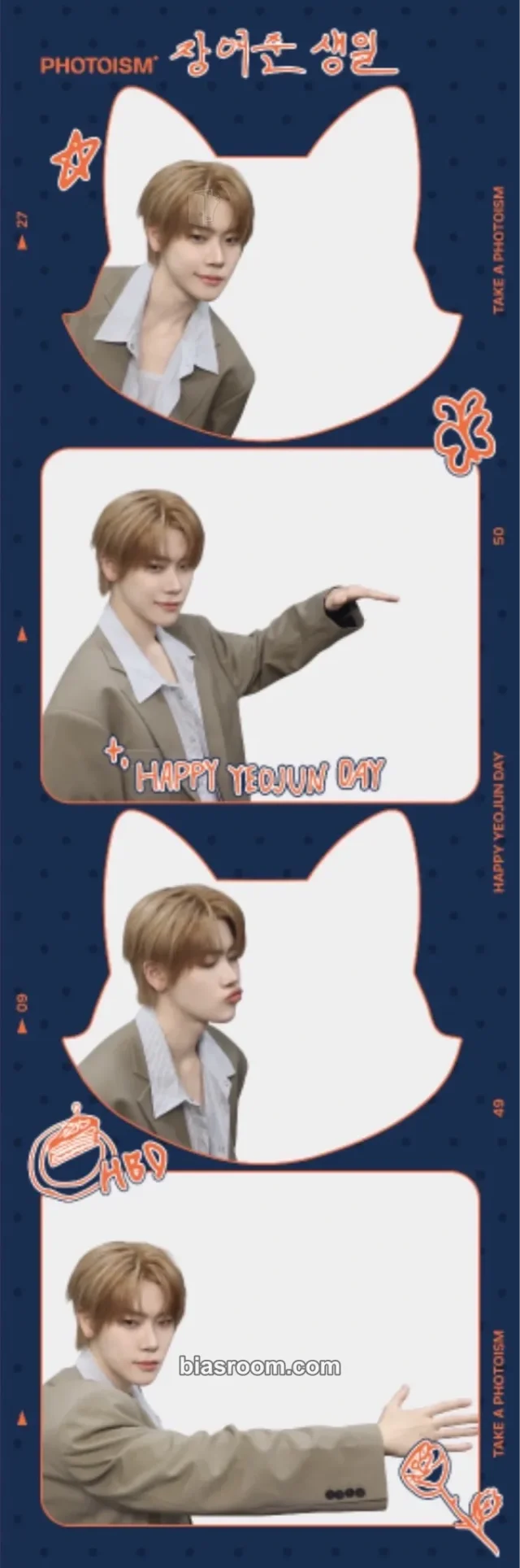 Jang Yeojun CLOSE YOUR EYES photoism x CLOSE YOUR EYES K-pop photocard