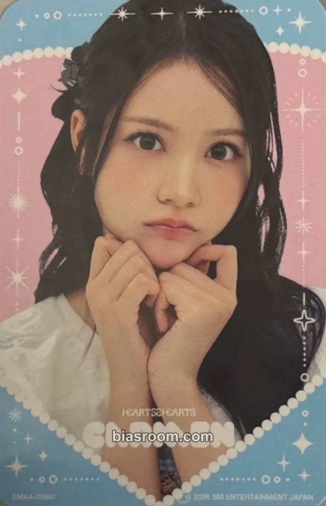 Carmen Hearts2Hearts Official Fanclub「S2U JAPAN」 K-pop 小卡