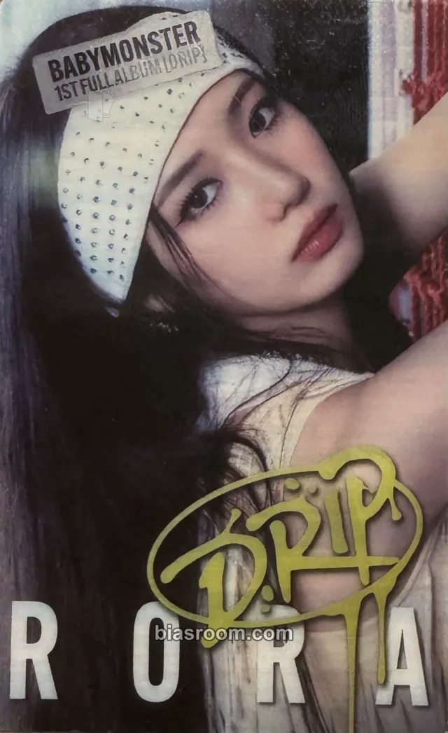 Rora BABYMONSTER DRIP K-pop photocard
