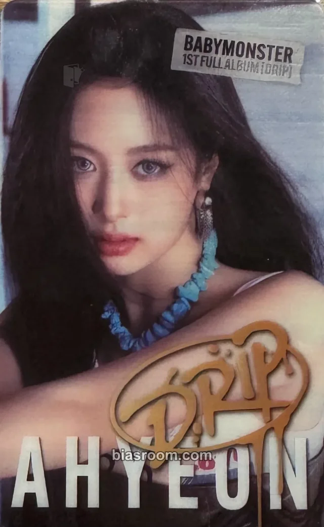 Ahyeon BABYMONSTER DRIP K-pop photocard
